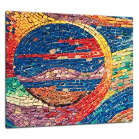 SZKLANA PŁYTA OCHRONNA DO KUCHNI 65x60