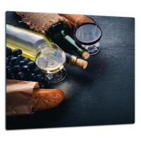 SZKLANA PŁYTA OCHRONNA DO KUCHNI 65x60