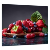 SZKLANA PŁYTA OCHRONNA DO KUCHNI 65x60