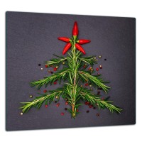 SZKLANA PŁYTA OCHRONNA DO KUCHNI 65x60