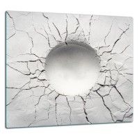 SZKLANA PŁYTA OCHRONNA DO KUCHNI 65x60