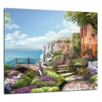 SZKLANA PŁYTA OCHRONNA DO KUCHNI 65x60