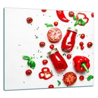 SZKLANA PŁYTA OCHRONNA DO KUCHNI 65x60