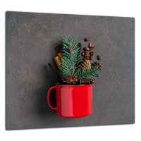 SZKLANA PŁYTA OCHRONNA DO KUCHNI 65x60