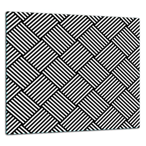 SZKLANA PŁYTA OCHRONNA DO KUCHNI 65x60