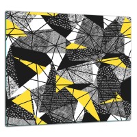 SZKLANA PŁYTA OCHRONNA DO KUCHNI 65x60