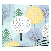 SZKLANA PŁYTA OCHRONNA DO KUCHNI 65x60