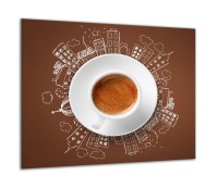SZKLANA PŁYTA OCHRONNA NA KUCHENKĘ 60x52 60777