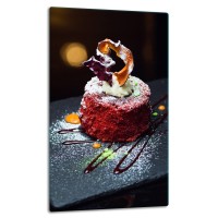 SZKLANA PŁYTA OCHRONNA NA KUCHENKĘ 30x52 10349
