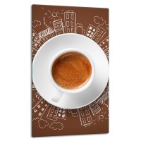 SZKLANA PŁYTA OCHRONNA NA KUCHENKĘ 30x52 10710