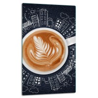 SZKLANA PŁYTA OCHRONNA NA KUCHENKĘ 30x52 10796